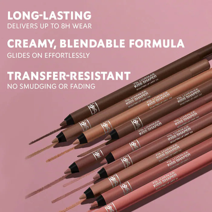 BAJO PEDIDO - YVES SAINT LAURENT Kiss Shaper Long-Lasting Sculpting Lip Liner | Delineador Labial