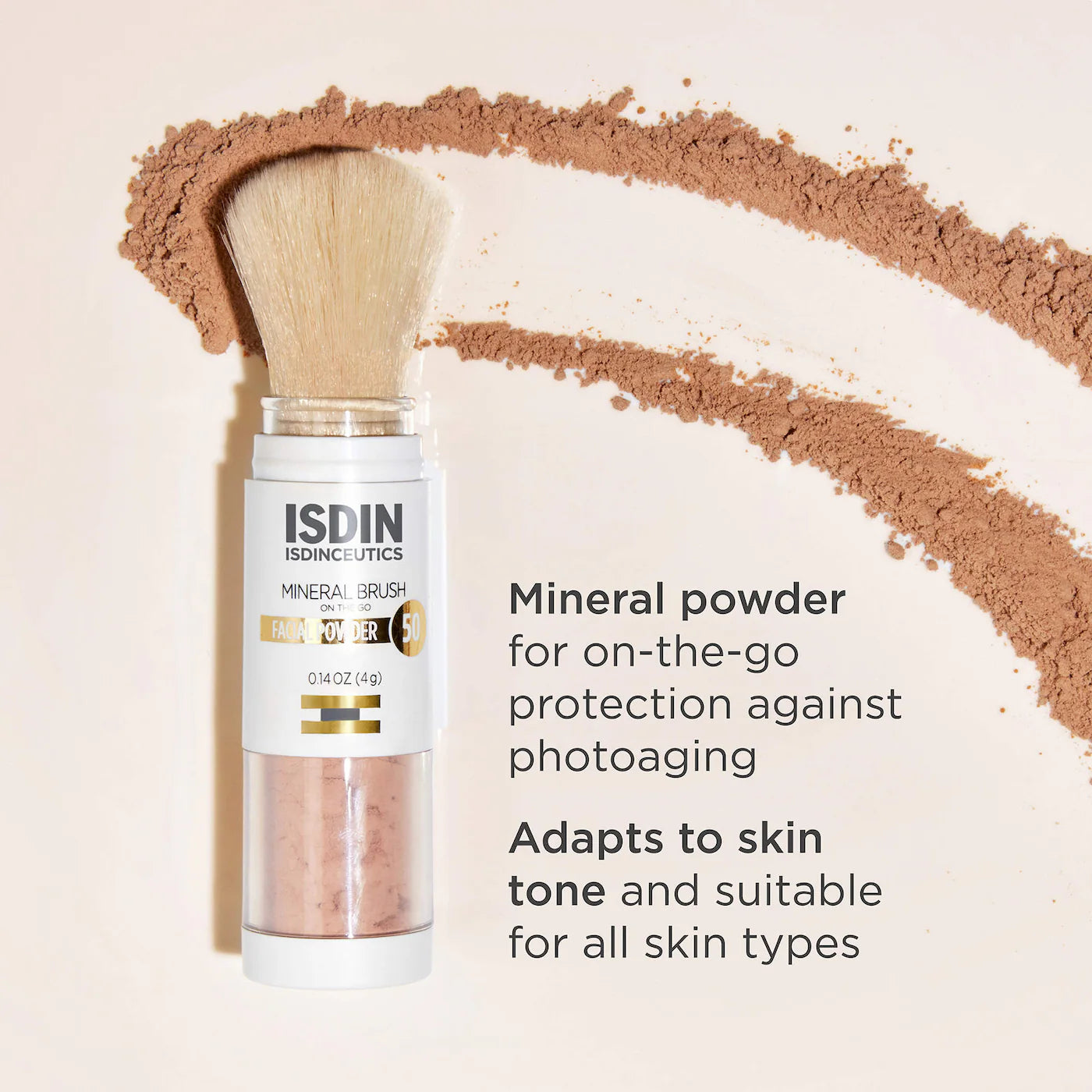 BAJO PEDIDO - ISDIN Mineral Brush Facial Reapplication Powder