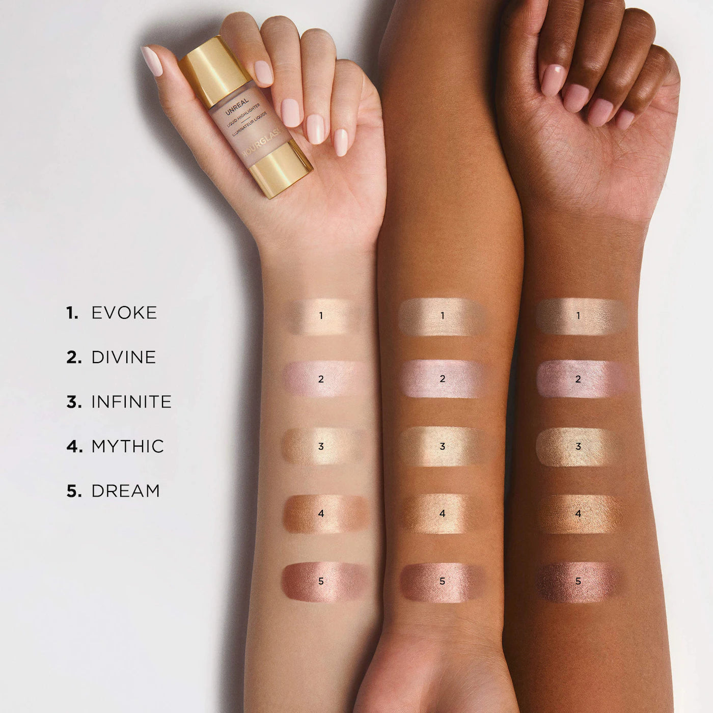 BAJO PEDIDO - HOURGLASS Unreal Radiant Glow Liquid Highlighter | Iluminador Premium