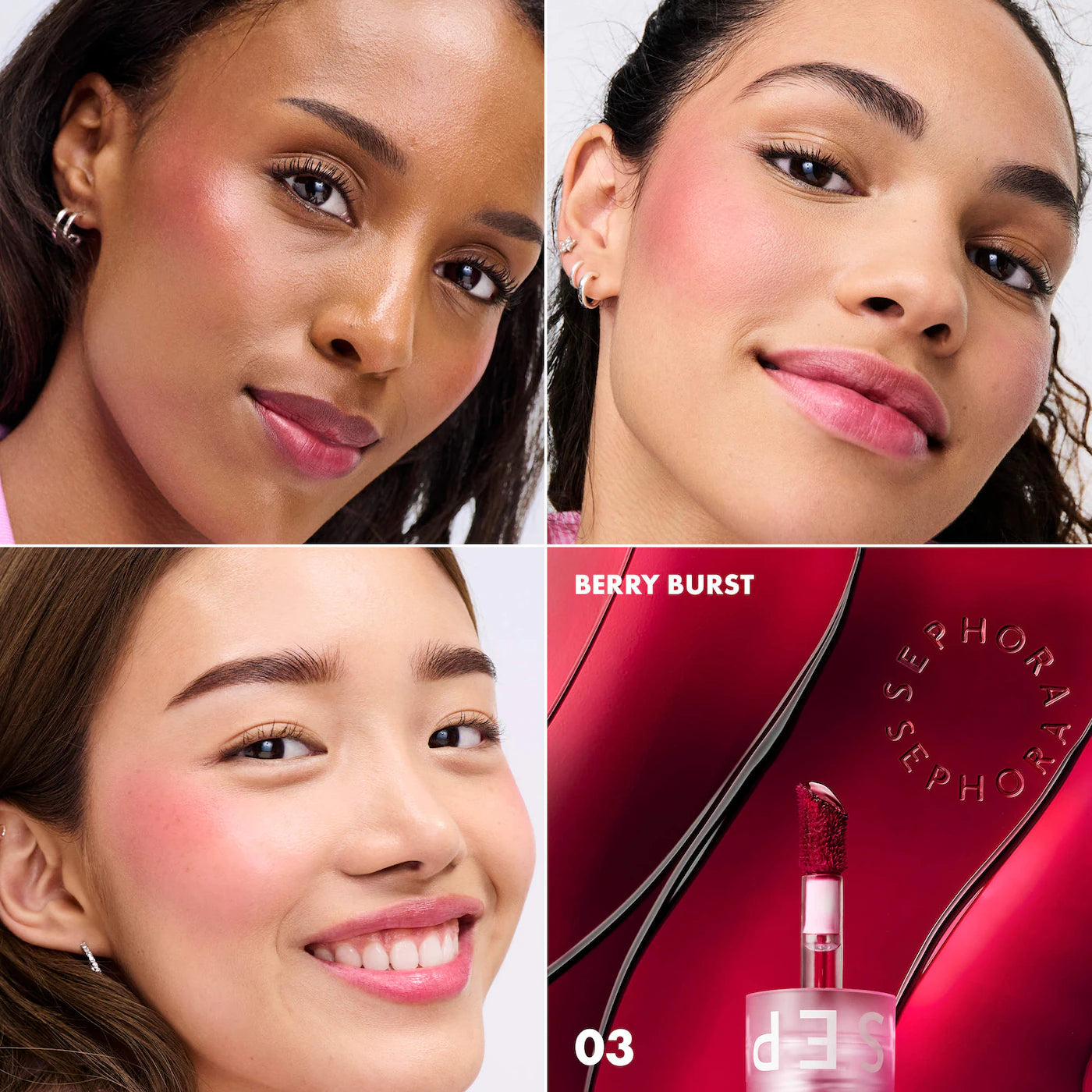 SEPHORA COLLECTION Cheek & Lip  Long-Lasting Gel Tint | Labial
