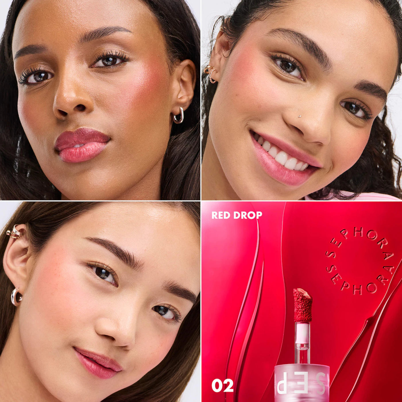 SEPHORA COLLECTION Cheek & Lip  Long-Lasting Gel Tint | Labial
