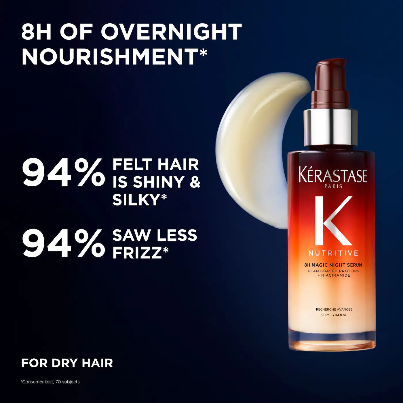 KÉRASTASE 8H Magic Night Serum Hair Gift Set for Dry Hair | Set Exclusivo