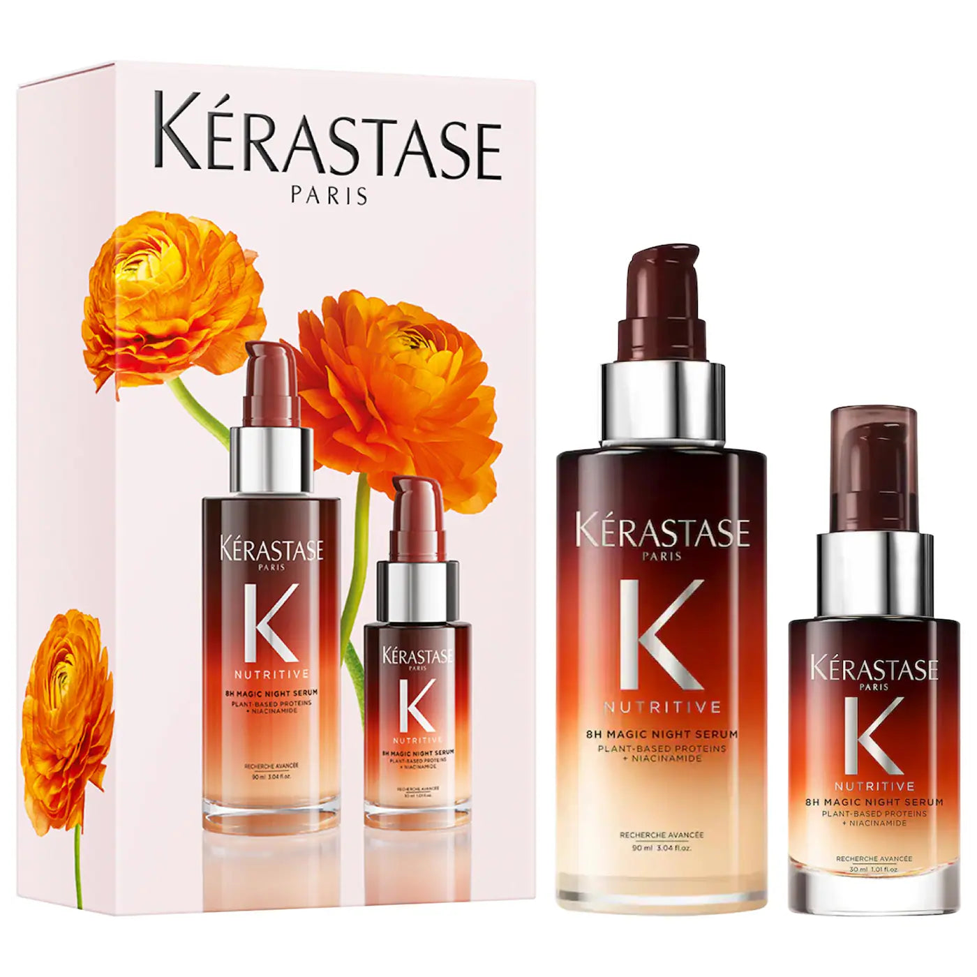 KÉRASTASE 8H Magic Night Serum Hair Gift Set for Dry Hair | Set Exclusivo