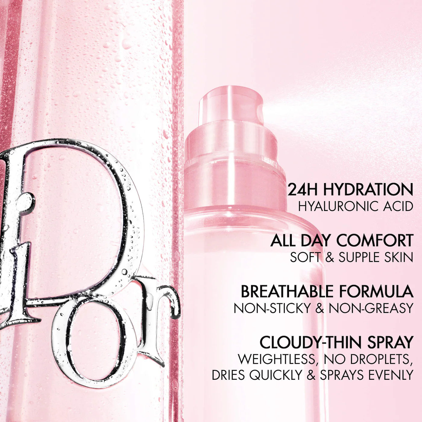 BAJO PEDIDO - DIOR Backstage Airflash Setting Spray | Spray Fijador Natural 24HR