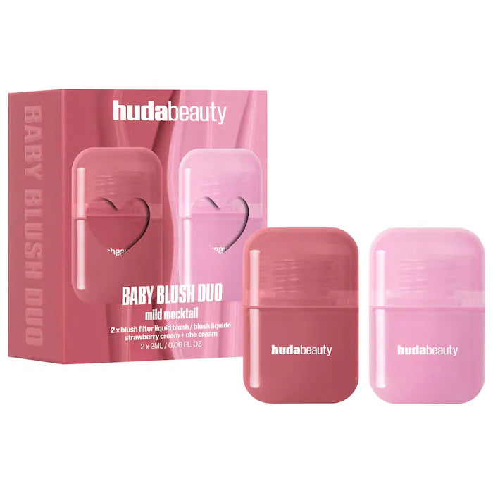 BAJO PEDIDO - HUDA BEAUTY Mini Blush Mocktail Duos Dúo Mini de Rubores Líquidos