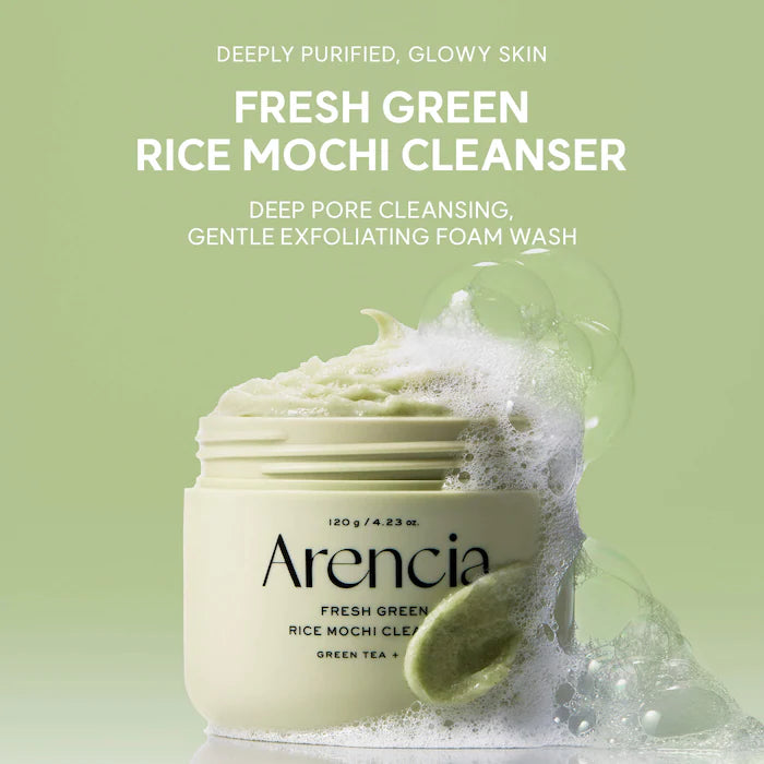 BAJO PEDIDO - Arencia Fresh Green Rice Mochi Cleanser | Limpiador