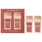 BAJO PEDIDO - PATRICK TA Mini Must-Have Major Headlines Double-Take Blush Duo Set Rubor Crema Y Polvo