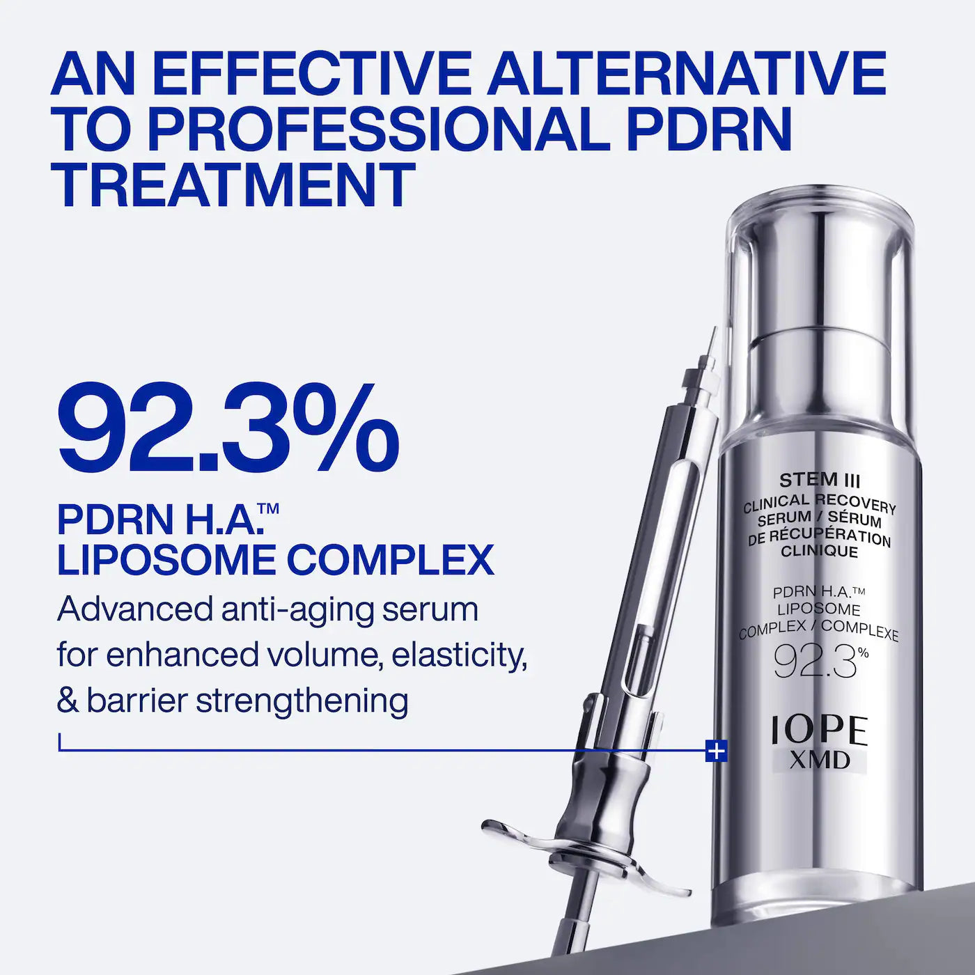 BAJO PEDIDO - IOPE XMD Stem III Clinical Recovery Serum PDRN Skincare for Anti-Aging  | Sérum