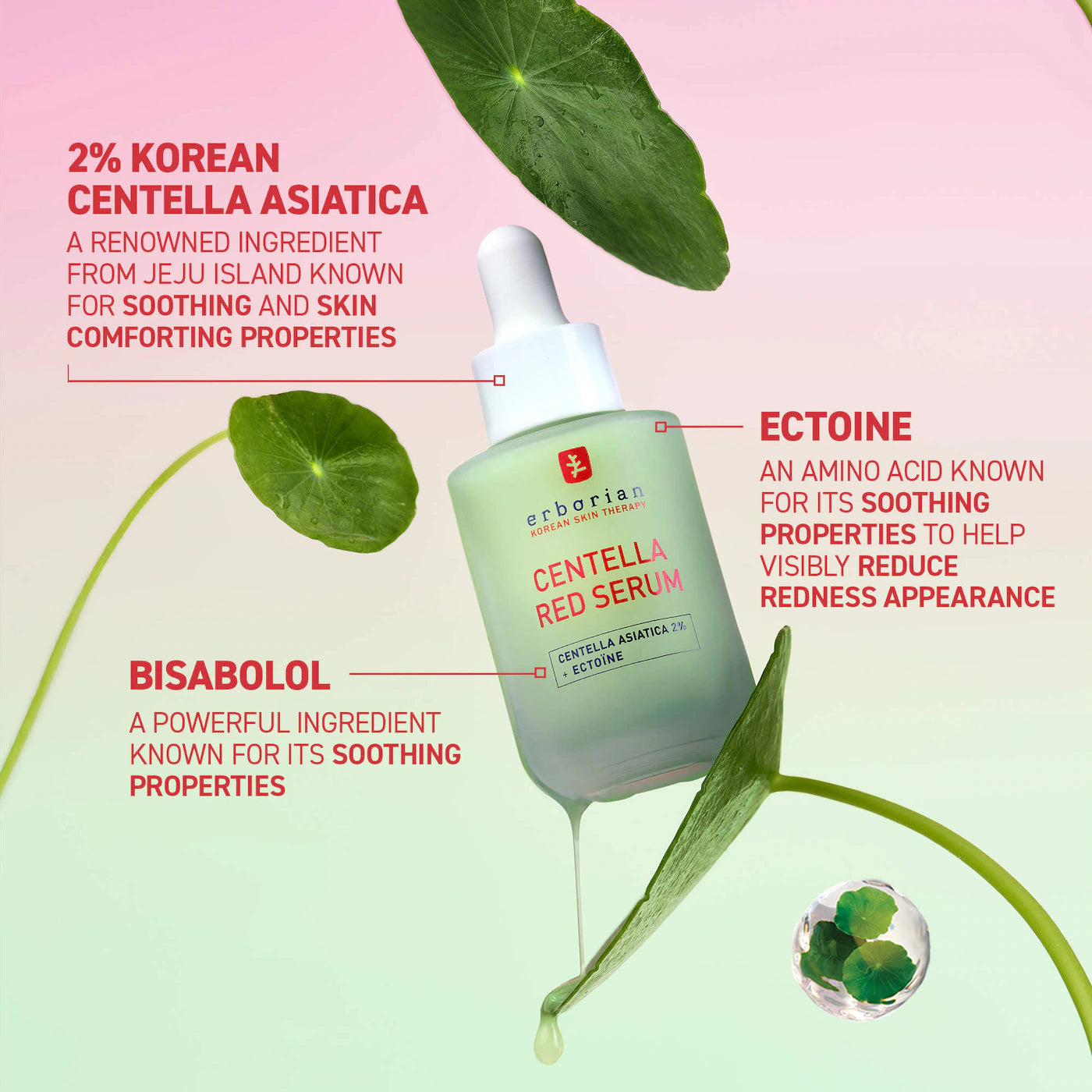 BAJO PEDIDO - Erborian Centella Red Serum | Sérum Anti-Rojeces Calmante