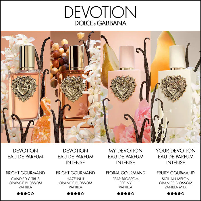 BAJO PEDIDO - Dolce&Gabbana Mini Devotion Duo Perfume Gift Set Set De Mini Perfumes Devotion Eau De Parfum Intense