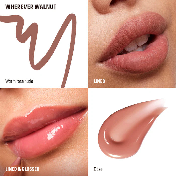 BAJO PEDIDO - Make Up For Ever Mini Artist Color Pencil & Super Boost Lip Gloss Kit – Set Delineador Y Gloss Labial Hidratante