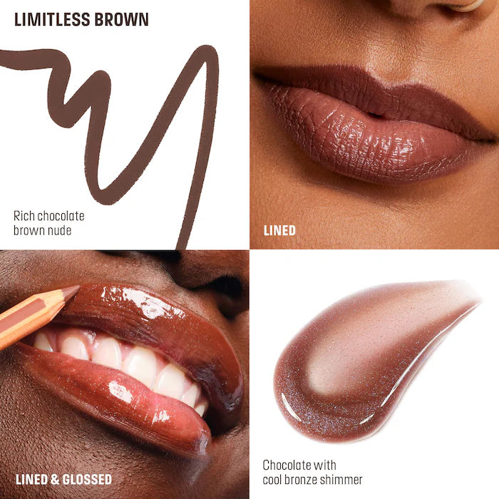 BAJO PEDIDO - Make Up For Ever Mini Artist Color Pencil & Super Boost Lip Gloss Kit – Set Delineador Y Gloss Labial Hidratante