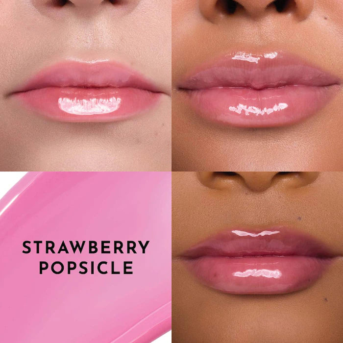 BAJO PEDIDO - LAWLESS Mini Forget The Filler Lip Plumper Duo with Velvet + Strawberry Popsicle | Lip Plumper