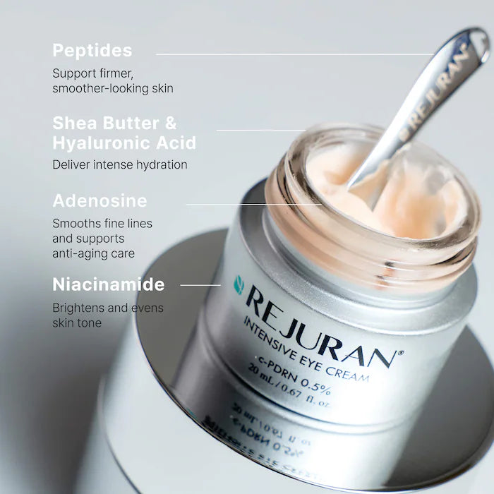 BAJO PEDIDO - REJURAN Intensive Eye Cream c-PDRN® 0.5% with Peptides for Firming & Brightening | Crema de Ojos 20 ML