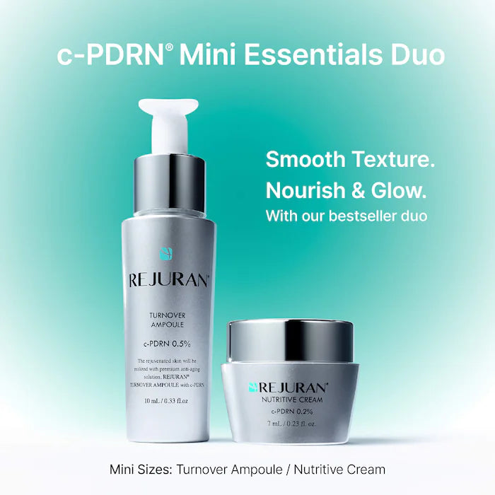 BAJO PEDIDO - REJURAN c-PDRN® Mini Essentials Duo Skin Renewal Starter Kit Ampoule & Moisturizer | Sérum con c-PDRN