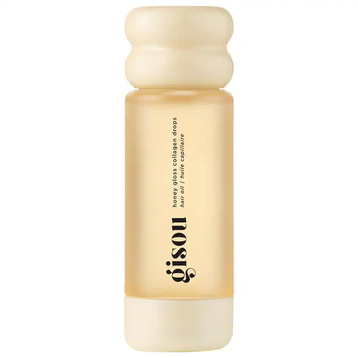 BAJO PEDIDO - Gisou Honey Gloss Collagen Drops Hair Oil Aceite Capilar Con Colágeno y Miel Para Cabello Fino a Medio