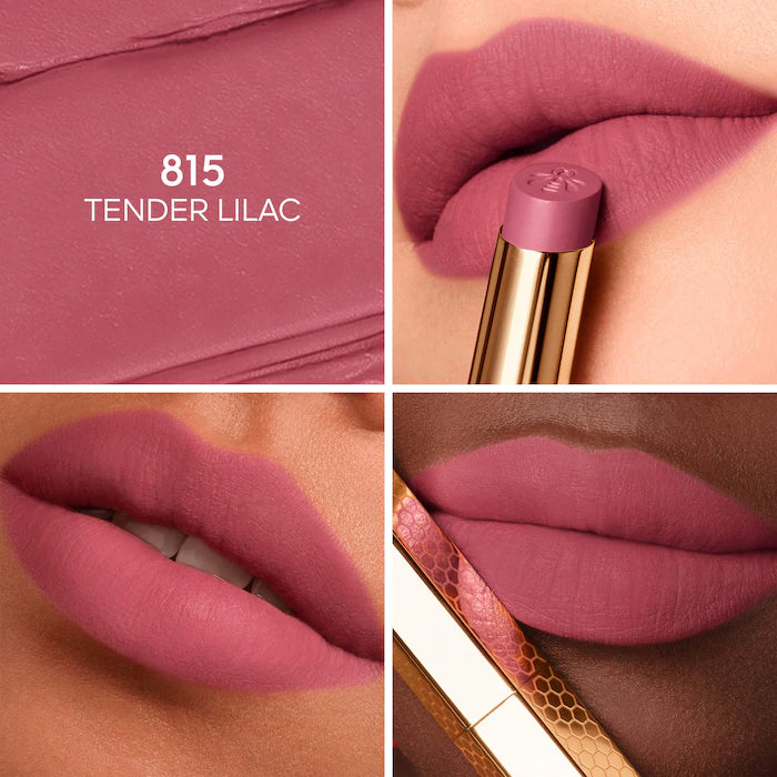 BAJO PEDIDO - GUERLAIN Kiss Kiss Blur Matte Long-Wearing Lipstick Labial Mate De Larga Duración Con Efecto Difuminado