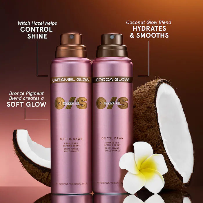 ON DEMAND - ONE/SIZE By Patrick Starrr On 'Til Dawn Bronze Veil Waterproof Setting Spray – 16H Bronzing Setting Spray 143 ML