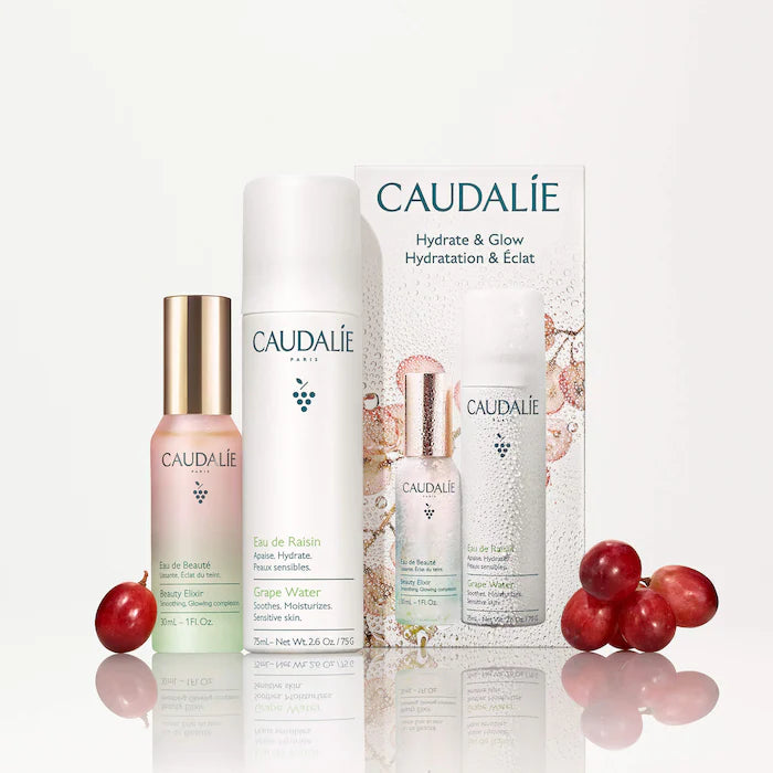 BAJO PEDIDO - Caudalie Mini Hydrate & Glow Duo For Soothing & Toning