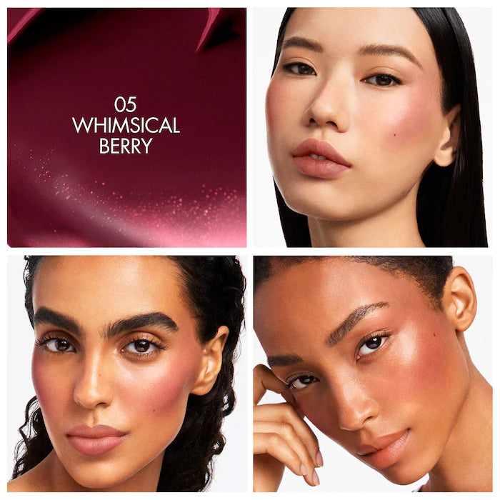 BAJO PEDIDO - Dolce&Gabbana Cherry Glaze Bar 24H Lasting Glow & Waterproof Cream Blush Stick With Vegan Collagen