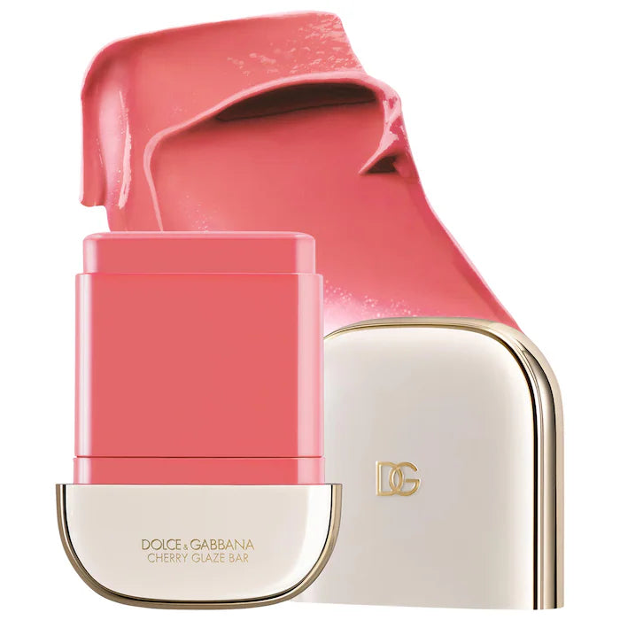 BAJO PEDIDO - Dolce&Gabbana Cherry Glaze Bar 24H Lasting Glow & Waterproof Cream Blush Stick With Vegan Collagen