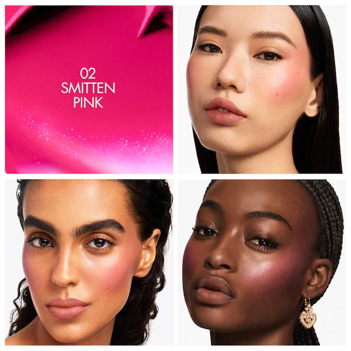 BAJO PEDIDO - Dolce&Gabbana Cherry Glaze Bar 24H Lasting Glow & Waterproof Cream Blush Stick With Vegan Collagen