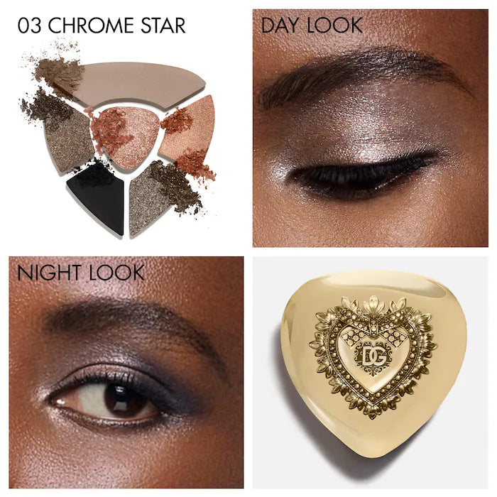 BAJO PEDIDO - Dolce&Gabbana Ever Icon Eye Palette Paleta De Sombras De Larga Duración Con Acabados Múltiples