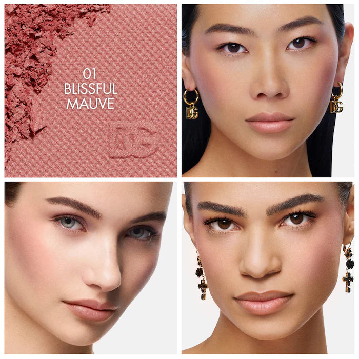 BAJO PEDIDO - Dolce&Gabbana Cheeks&Eyes Match Rubor En Polvo De Larga Duración Con Frambuesa Italiana