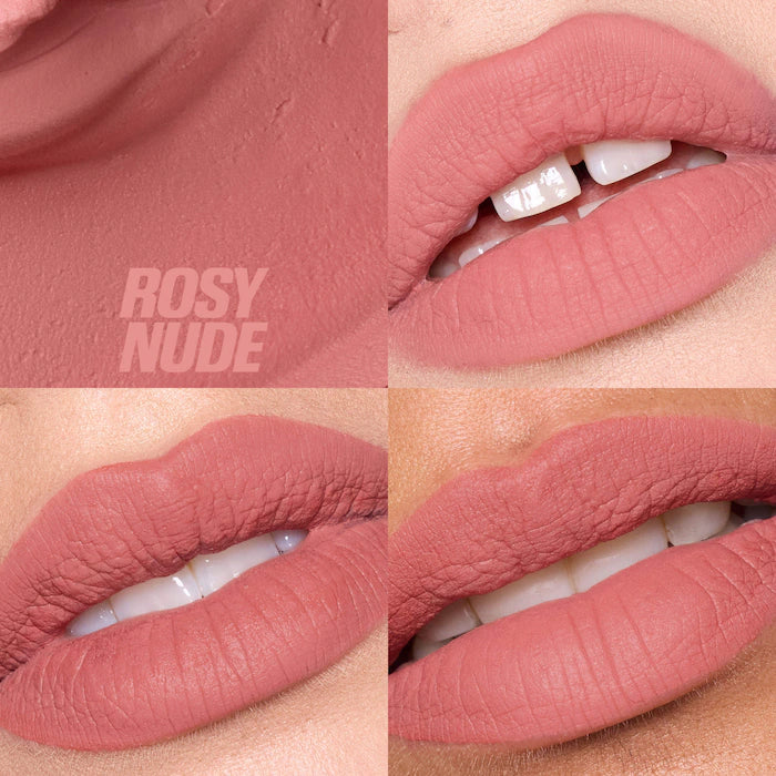 BAJO PEDIDO - HUDA BEAUTY Liquid Matte Mousse Soft Blur Lip Cream Labial Líquido Mate Efecto Soft Blur