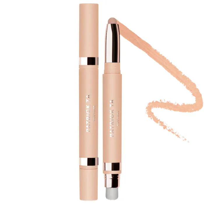 SALE BAJO PEDIDO - Patrick Ta Major Sculpt Shape & Shade Anywhere Artistry Stick – Barra Cremosa Para Esculpir E Iluminar Con Brocha Difuminadora Incluida