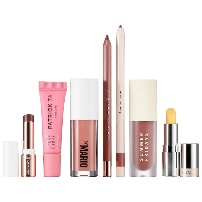 BAJO PEDIDO - Sephora Favorites Nude Energy Lip Kit Makeup Set Set De Maquillaje Para Labios