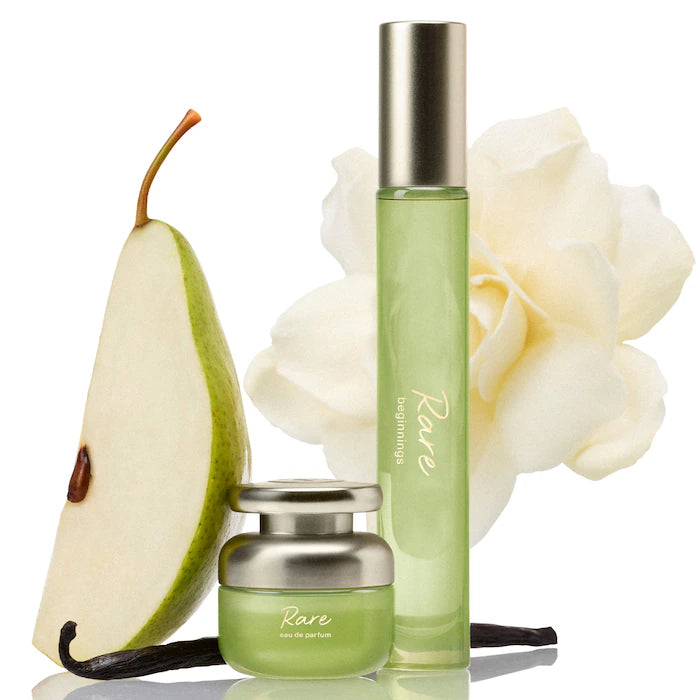 BAJO PEDIDO - Rare Beauty By Selena Gomez Rare Beginnings Mini Eau De Parfum Set – Set De Viaje Con Spray Y Roll-On