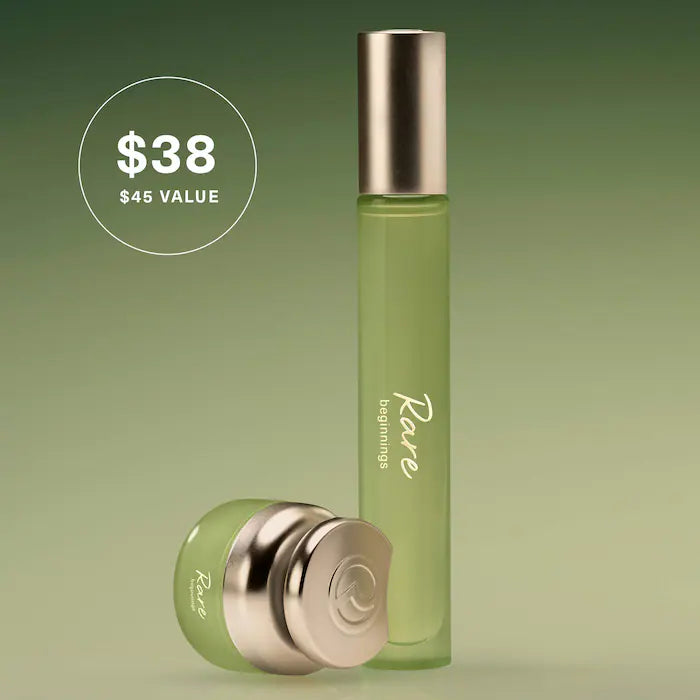 Rare Beauty By Selena Gomez Rare Beginnings Mini Eau De Parfum Set – Set De Viaje Con Spray Y Roll-On