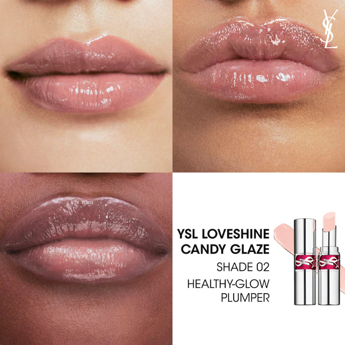 SALE BAJO PEDIDO - YSL Candy Glaze Lip Gloss Stick Duo – Set De 2 Gloss En Barra