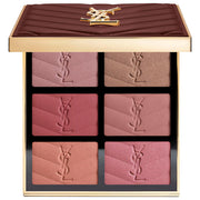 BAJO PEDIDO - YSL Brewed Reflections Couture Face Palette – Paleta De 6 Tonos Rubor E Iluminador Edición Limitada
