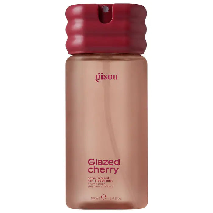 BAJO PEDIDO - Gisou Glazed Cherry Honey Infused Hair & Body Mist Bruma Perfumada Para Cabello y Cuerpo Con Miel 100 ml