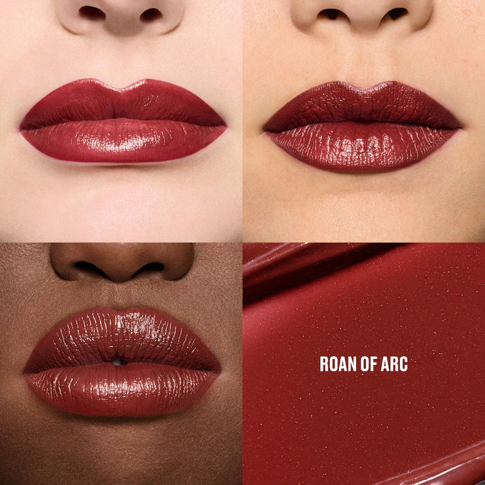 BAJO PEDIDO - MAC Viva Glam X Chappell Roan Lustreglass Sheer-Shine Lipstick "Roan Of Arc" – Labial Edición Especial Colección Benéfica