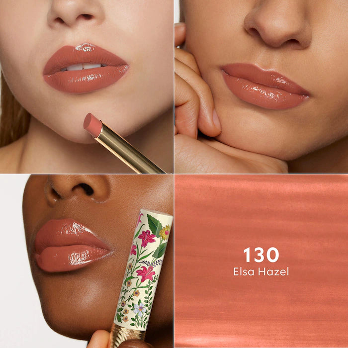 BAJO PEDIDO - Gucci Glow & Care Shine Lipstick Labial Brillante Hidratante