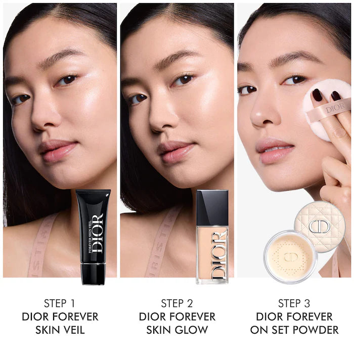 BAJO PEDIDO - Dior Forever Skin Veil Invisible Hydrating Glow Primer SPF 25 – Prebase De Maquillaje 4 En 1 Con Ácido Hialurónico