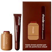 SALE BAJO PEDIDO - Rhode Pocket Pair Limited Edition Lip + Cheek Set – Dúo De Rubor En Crema Y Tinte Labial Con Péptidos Edición Limitada