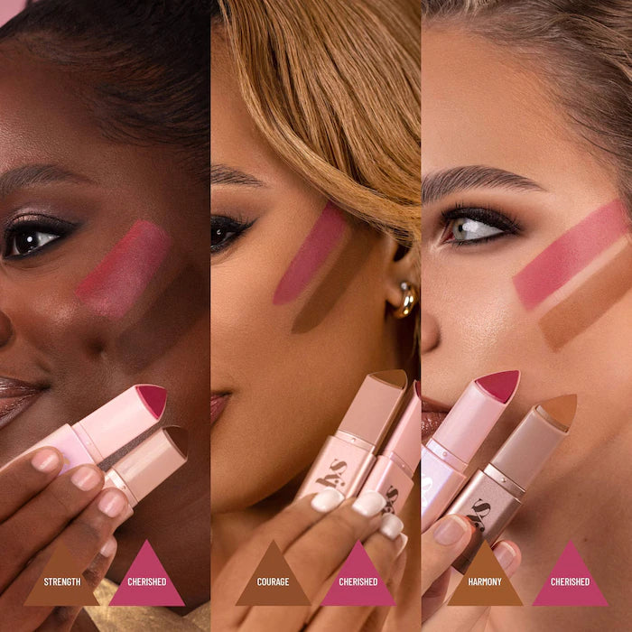 SALE BAJO PEDIDO - LYS Beauty Mini Elite Standard 2-Piece Bronze + Blush Collection – Dúo Mini De Bronceador Y Rubor En Barra