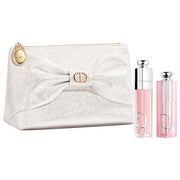 SALE BAJO PEDIDO - Dior Plump & Glow Pink Lip Ritual Set – Dúo De Bálsamo Labial Lip Glow Y Gloss Lip Maximizer