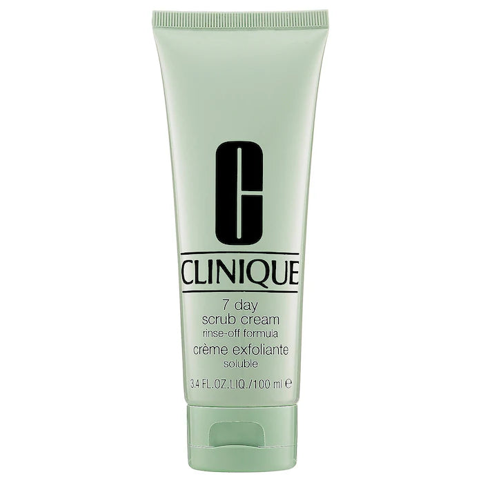 BAJO PEDIDO - CLINIQUE 7 Day Gentle Face Scrub Cream Exfoliator Exfoliante Facial Suave De Uso Frecuente