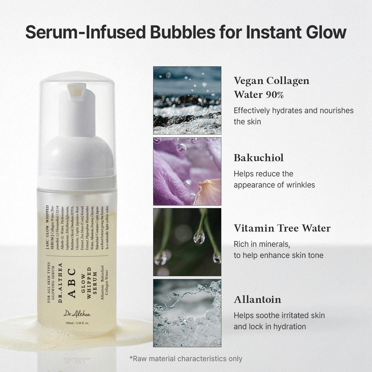Dr. Althea ABC Glow Whipped Serum 100 ml | Sérum Iluminador