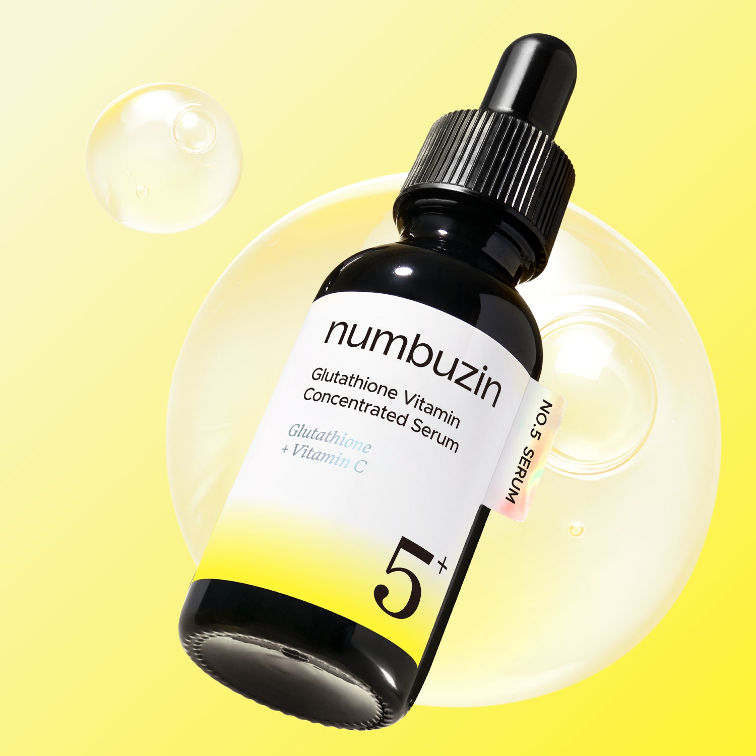Numbuzin No.5+ Glutathione Vitamin Concentrated Serum Sérum Facial Iluminador Con Glutatión Y Vitaminas 30 ml