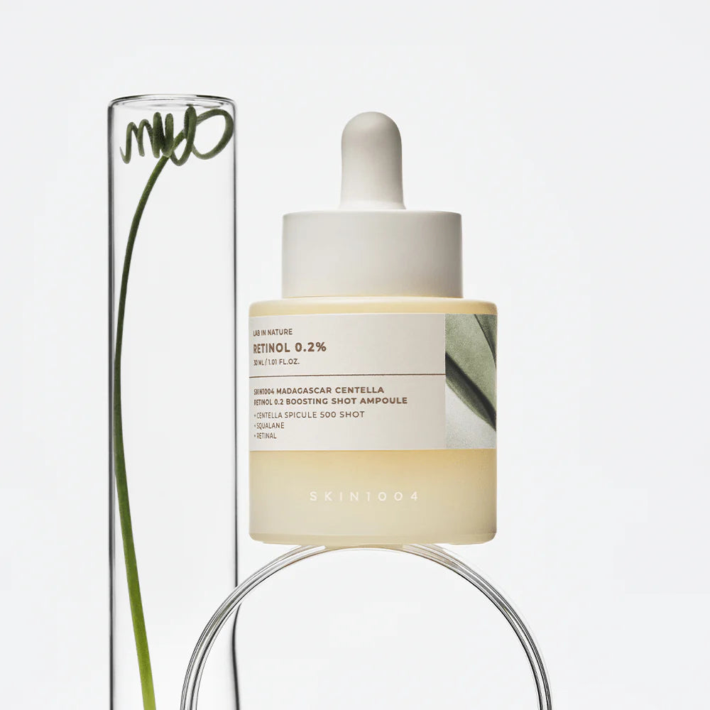 Skin1004 Retinol 0.2 Boosting Shot Ampoule | Suero Antiarrugas Con Retinol Puro