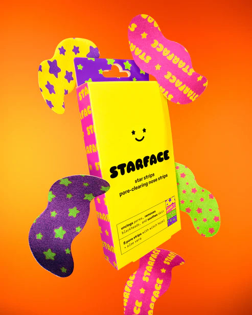 STARFACE Pore-Clearing Nose Strips | Tiras Limpiadoras de Poros